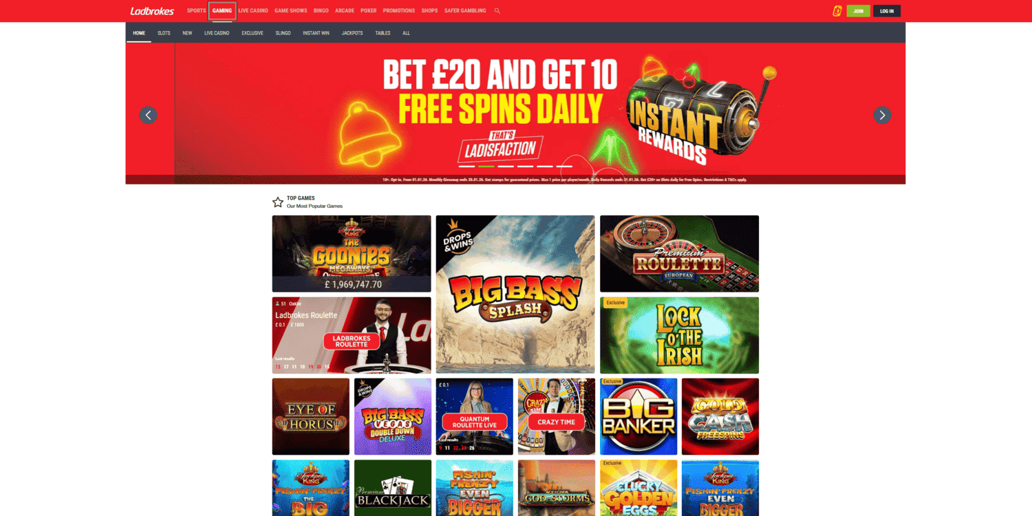 Ladbrokes Casino